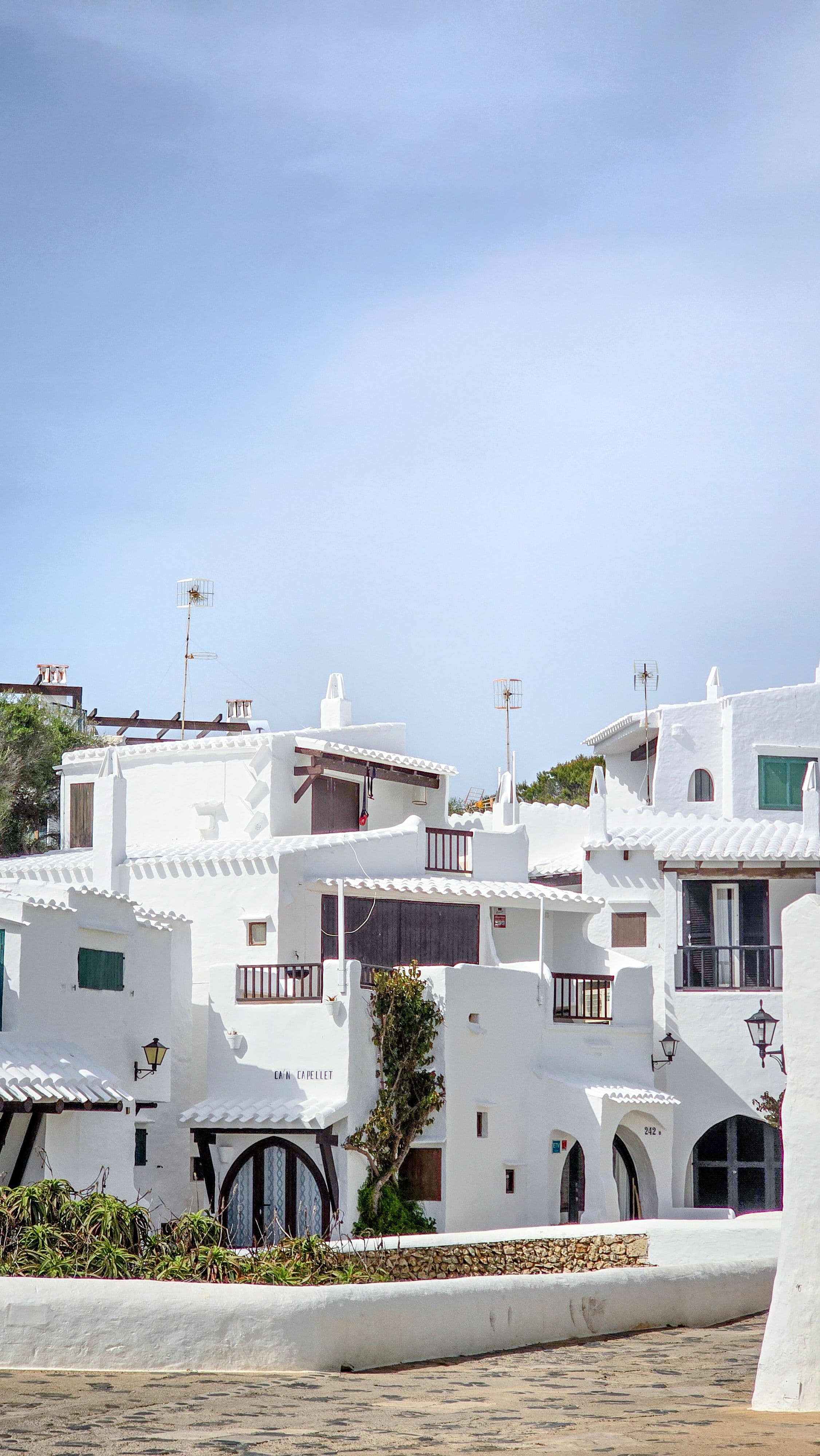 Arquitectura blanca tradicional de Binibeca, Menorca